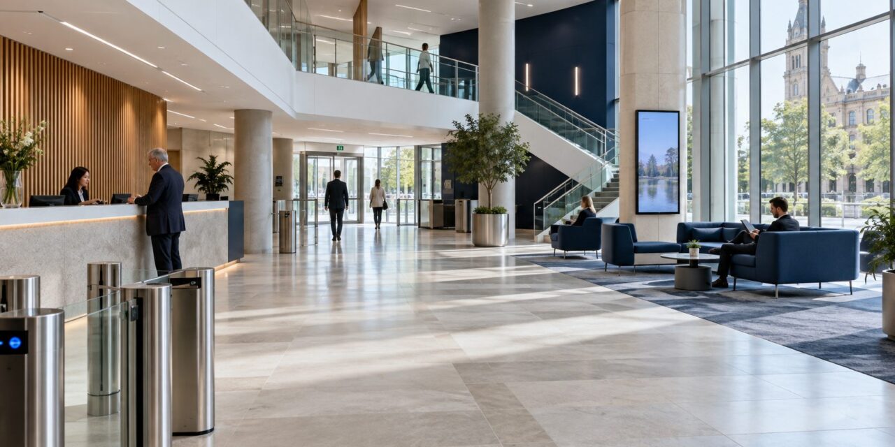 Civic building refurbishment: access control and visitor management to tender
